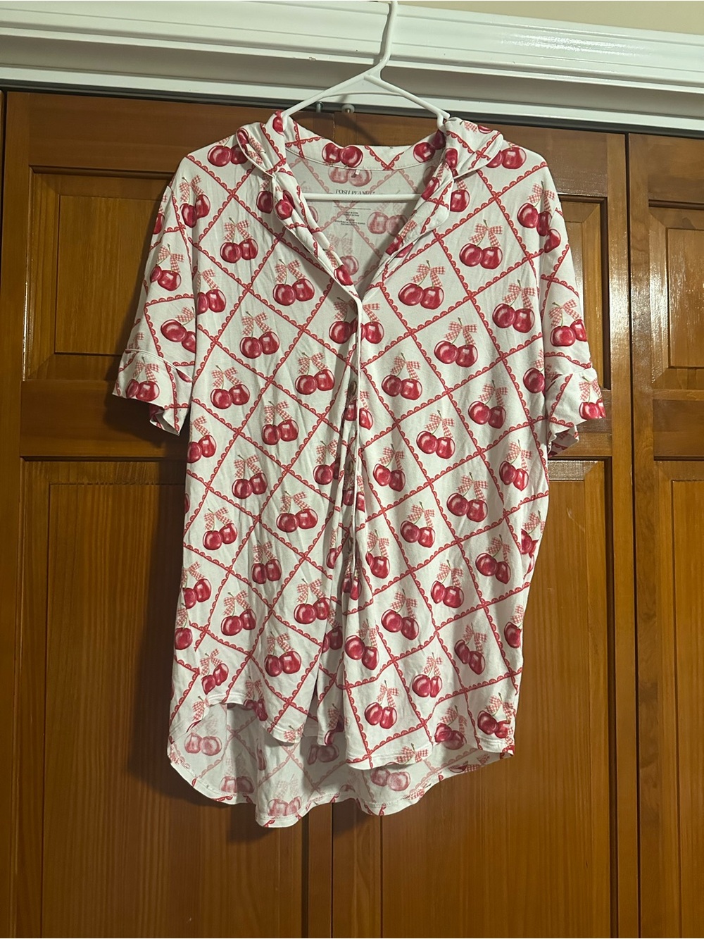 Posh Peanut Cheryl cherries pajama top